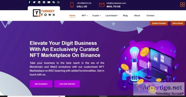 Nft marketplace on bsc is mandatory to uplift your nft business