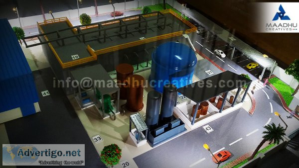 #1 industrial model making company in india - maadhu creatives
