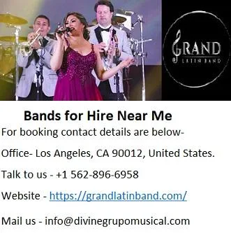 Versatile Live Latin Bands for Hire Near Me In California.