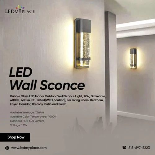 Buy Now LED Wall Sconce the Perfect Solution for a Modern Home5