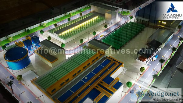 #1 industrial model making company in india - maadhu creatives