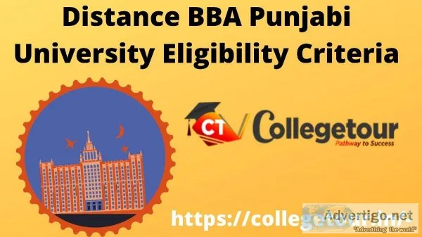 Distance BBA Punjabi University Eligibility Criteria