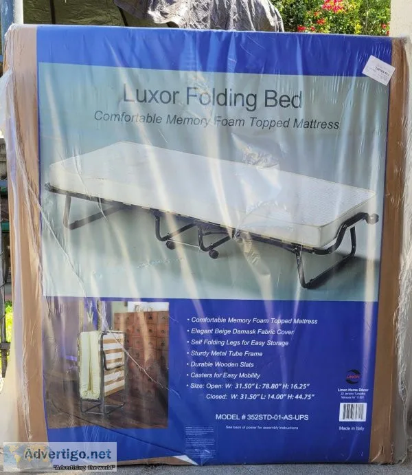 Luxor Folding Bed - 150