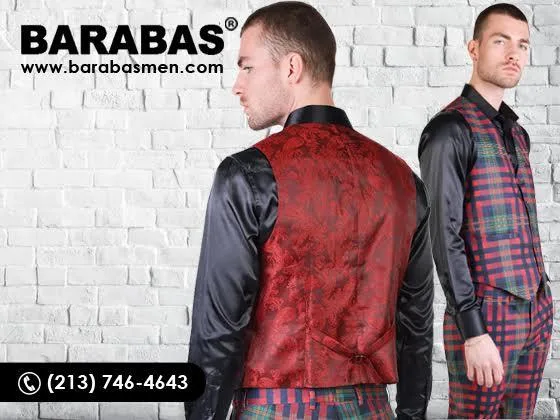 Buy Vests for Men from Barabas Men for a Professional Looking Yo