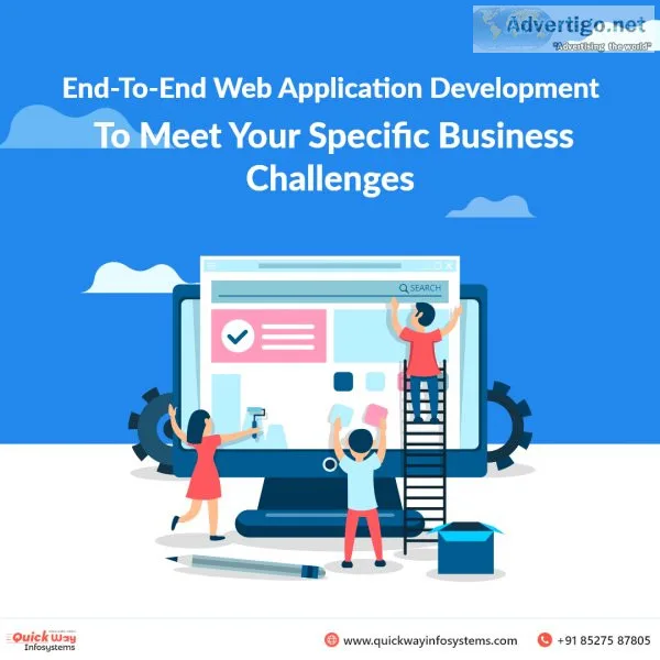 Custom web application development with 100% money back guarante