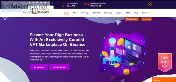 Create an nft marketplace on bsc in a jiffy