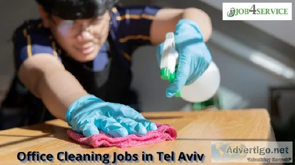 Office cleaning jobs in Tel Aviv on job4serice.com
