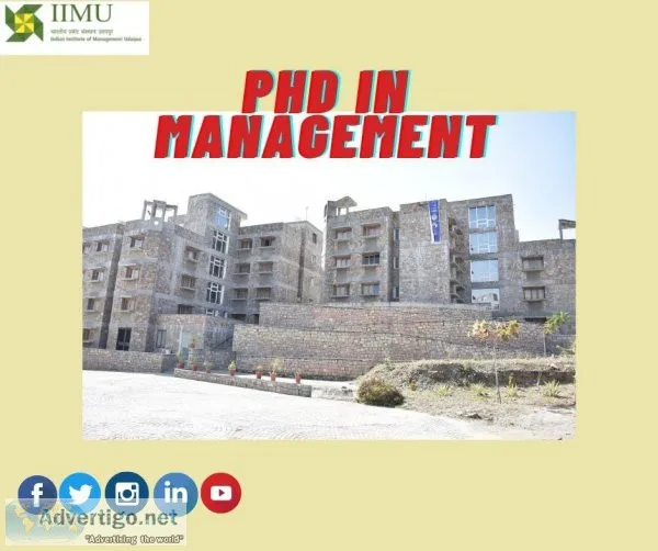 PhD Programs at IIM Udaipur