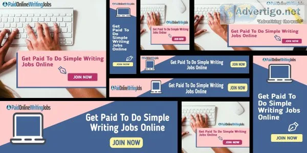 Paid Online Writing Jobs - Get Paid To Do Simple Writing Jobs On