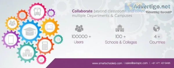 Smart school erp software