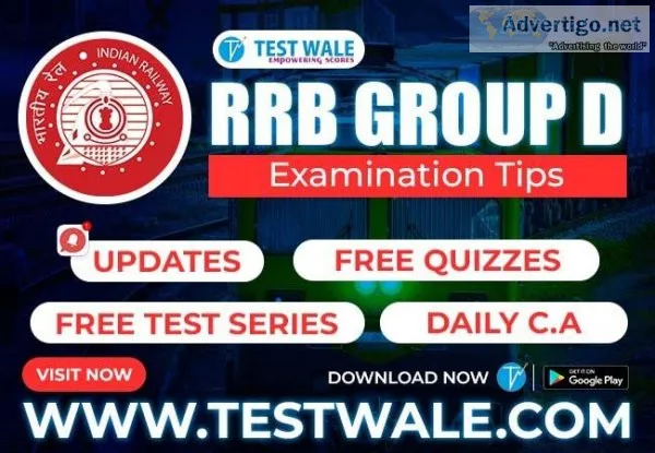 RRB GROUP-D Free Mock Test Series Free Quizzes and Sectional Moc