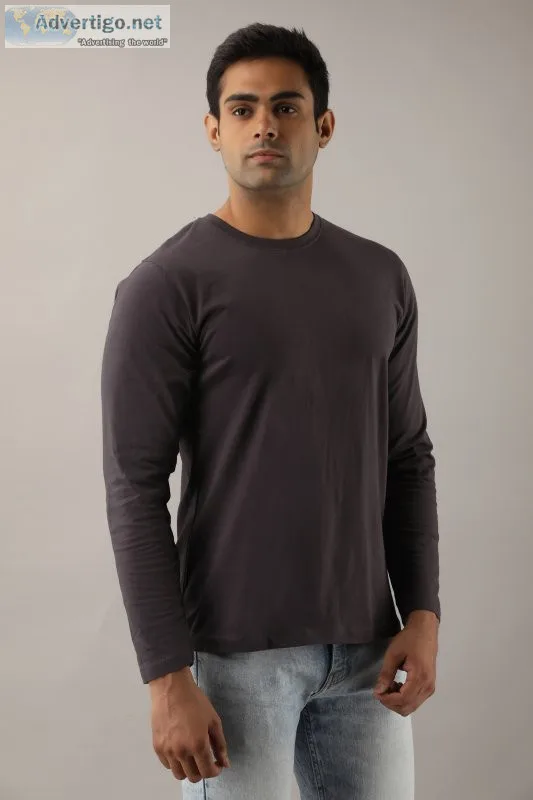 Buy full sleeve t shirt for men online