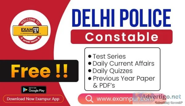 The delhi police constable exam will soon be held