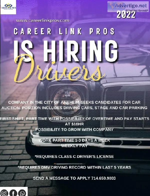 Seeking Drivers