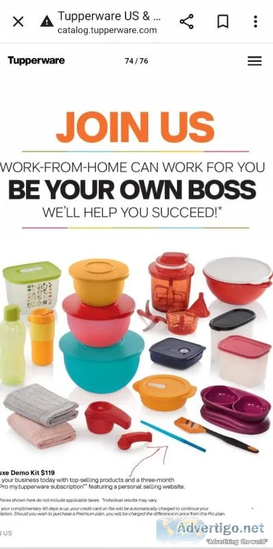 Tupperware Consultants Wanted