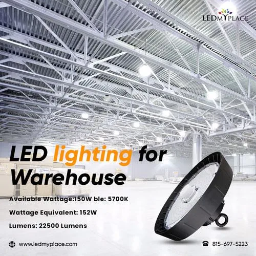 Get the Right LED Lighting for Warehouse at Low Prices from LEDM