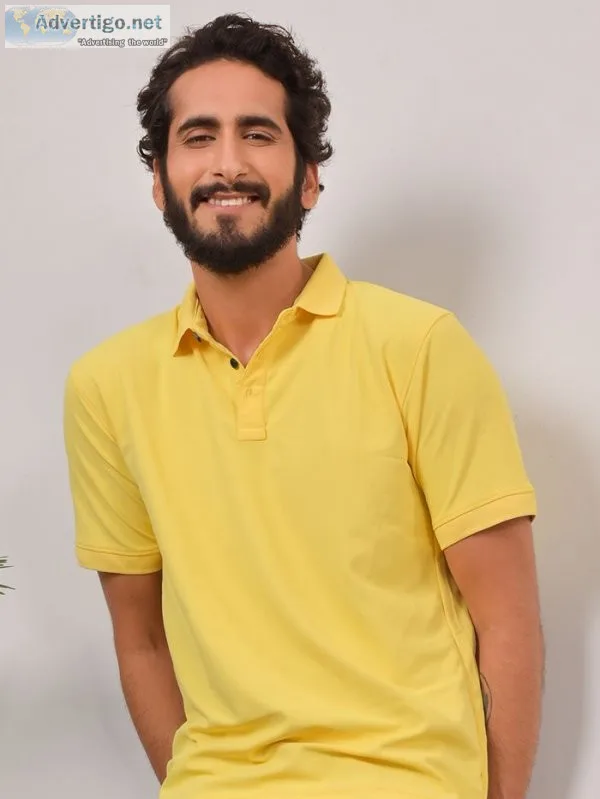 Buy polo t shirts for men | collar t shirts online - beyoung