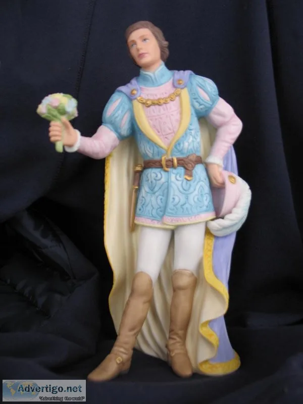 LENOX FIGURINES THE PRINCE and RAPUNZEL