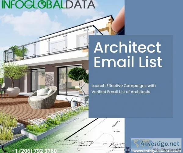 Get the best Architect Email List In US