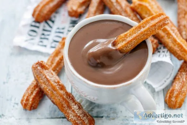 Have churros hot and ready to serve to your family