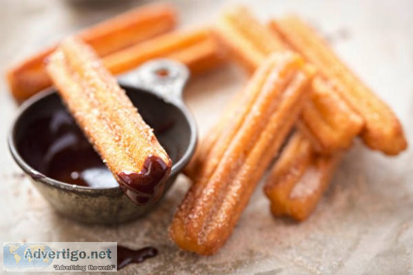 Have churros hot and ready to serve to your family