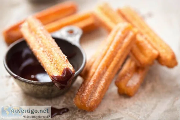 Have churros hot and ready to serve to your family
