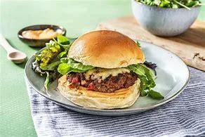 Bison Chorizo Burgers