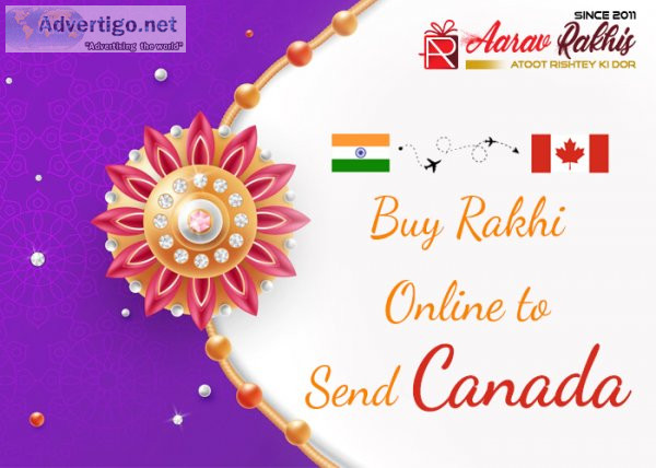 Send rakhi to canada