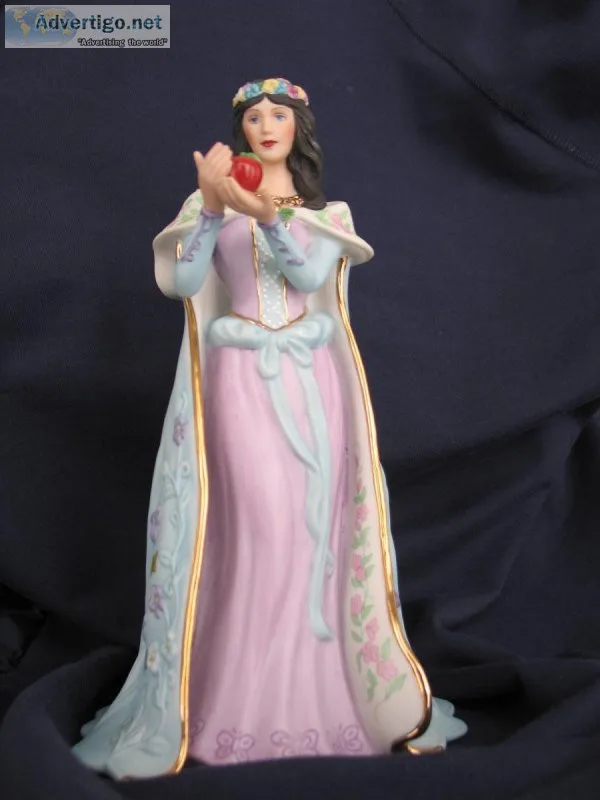 SNOW WHITE and CINDERELLA LENOX FIGURINES