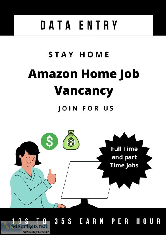 Amazon Data Entry Home Job (USA)
