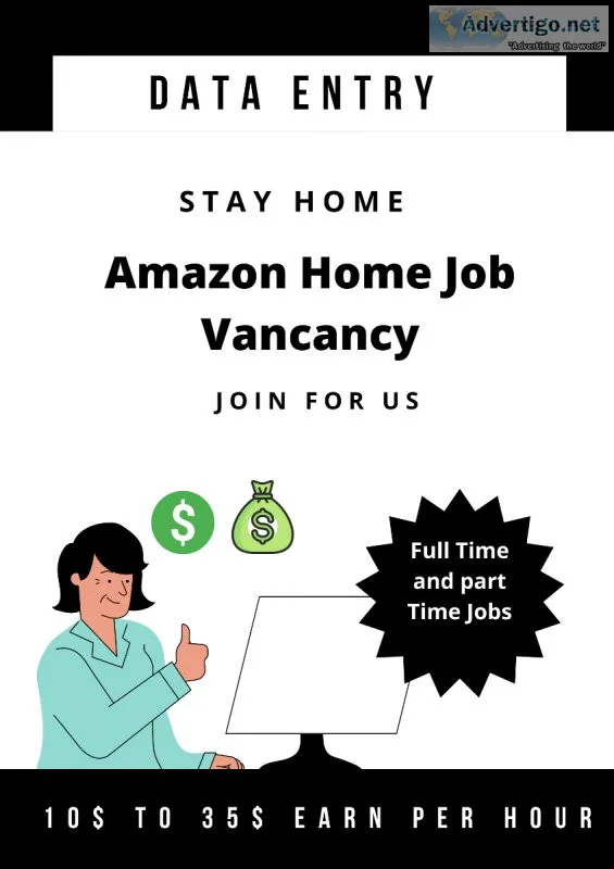 Amazon Data Entry Home Job (USA)