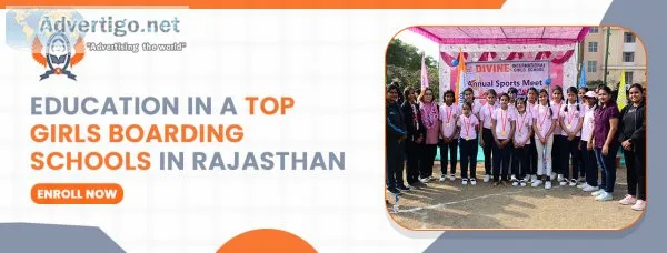 Education in a top girls boarding schools in rajasthan