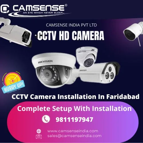 Cctv camera installation in faridabad