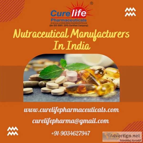 Nutraceutical manufacturers in india | curelife pharmaceuticals