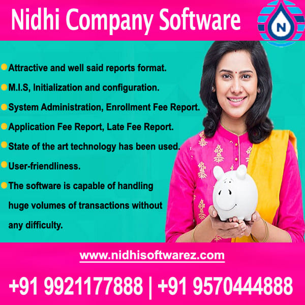 Nidhi company software in patna | nidhi software in uttar prades