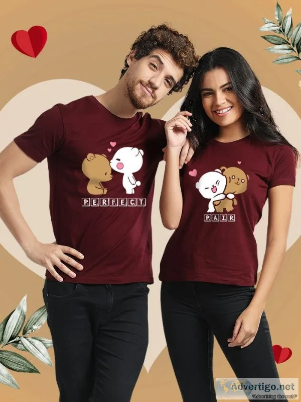 Couple t shirts - buy tshirt for couple online at beyoung