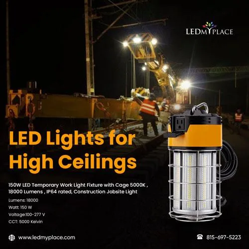Get the Perfect Lighting with LED Lights for High Ceilings