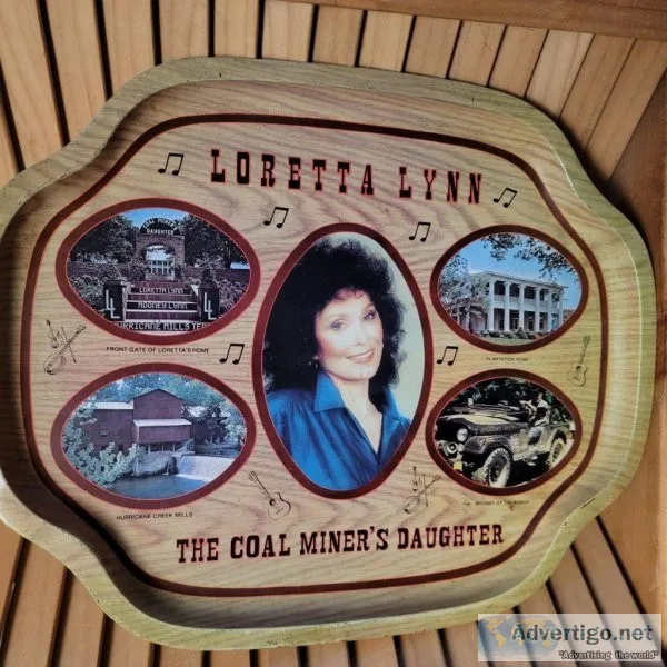 Loretta Lynn Souvenir Serving Tray