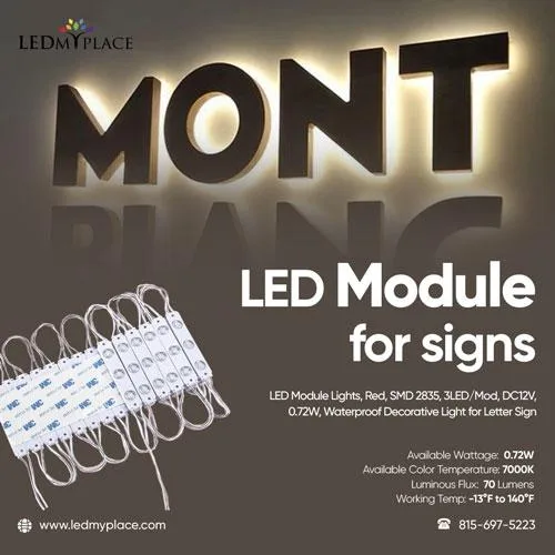 Buy LED Modules for Signs for Your Location at Cheap Prices