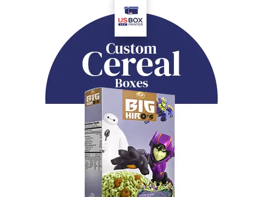 Custom cereal boxes
