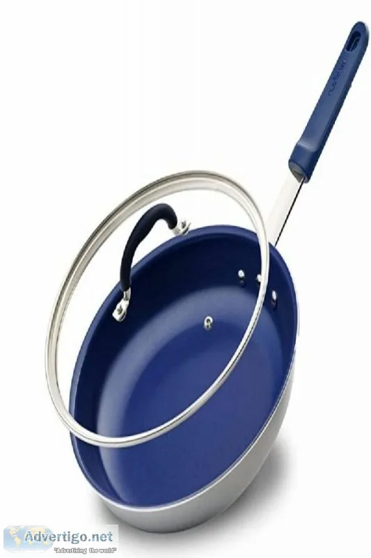 8&quot Fry Pan With Lid - Small Skillet Nonstick Frying Pan With
