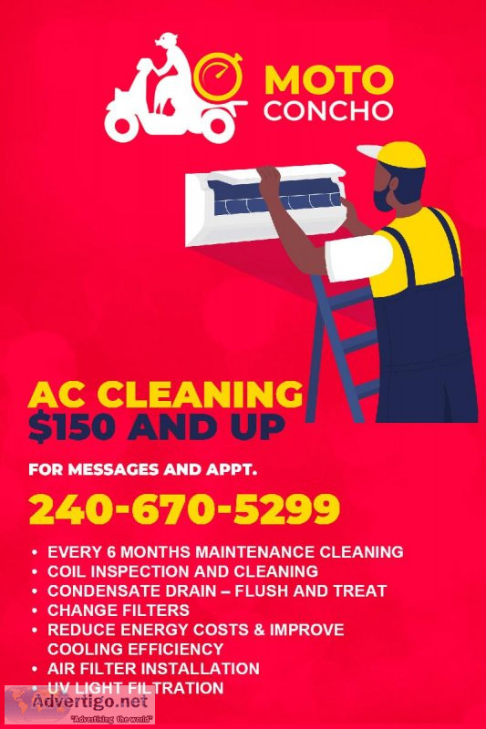 AC cleaning