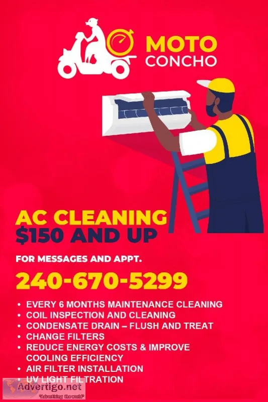 AC cleaning