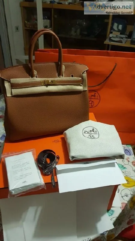 Hermes Birkin 35 Togo with Gold Hardware