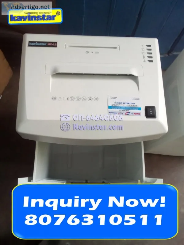 Paper shredder machine price in noida