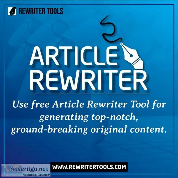 Best content writing assistant | article rewriter tool