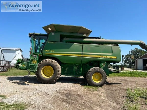2010 John Deere 9570 STS Combine For Sale In Alexis Illinois 614