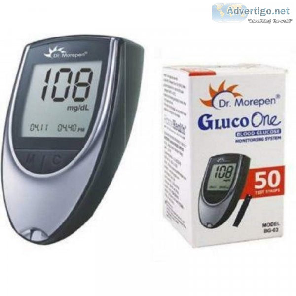 Dr morepen bg-03 gluco one glucose meter all in one combo pack
