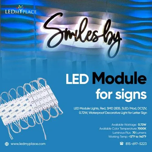 Buy Now LED Modules for Signs Updating Your Storefront