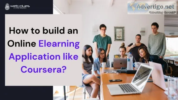 How to build an online elearning application like coursera